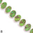 Green As Shrek! Mohave Turquoise Genuine Gemstone Silver Bracelet B4630