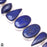 Unique Shape! Lapis Lazuli Genuine Gemstone Bracelet B4571