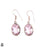 Rose Quartz Pink Moonstone Necklace Bracelet Earrings SET1110