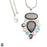 Labradorite Mystic Topaz Silver Pendant & Chain P9555
