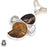 Boulder Opal Ammonite Pendant & Chain P7827
