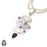 Moonstone Dendritic Opal Pendant & Chain P9108
