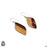 Mookaite 925 SOLID Sterling Silver Hook Dangle Earrings E308