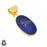 Lapis Lazuli 24K Gold Plated Pendant  GPH1238