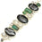 Chrysoprase Botswana Agate Moonstone Necklace Bracelet SET993