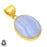 Blue Lace Agate 24K Gold Plated Pendant  GPH1496