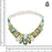 Azurite Malachite Chrysocolla Shattuckite Bracelet Necklace Set 659