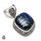 Dichroic Glass Murano Glass Vintage Silver Pendant & Chain  V301
