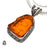 Baltic Amber Pendant & Chain  V1435