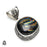 Dichroic Glass Murano Glass Pendant & Chain  V303