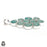 Amazonite Pendant & Chain P6580