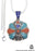 Turquoise Coral Tibetan Silver Nepal Pendant & Chain N44