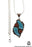 Turquoise Coral Tibetan Silver Nepal Pendant & Chain N23