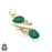 Emerald Pearl Pendant & Chain P7227