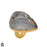 Size 8.5 - Size 10 Ring Desert Druzy 24K Gold Plated Ring GPR1193