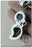 Ammonite Druzy 925 Sterling Silver Pendant  4mm Snake Chain P191