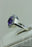 Size 5 Amethyst Topaz Sterling Silver Ring R426