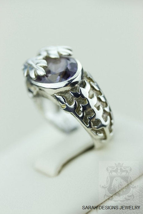 Size 5.5 Amethyst Sterling Silver Ring R474
