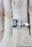 Size 6 Smoky Topaz Sterling Silver Ring r566