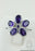 Size 7 Amethyst Sterling Silver Ring r781