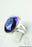 Size 5.5 Drusy Sterling Silver Ring r1134