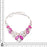 Cobalto Calcite Drusy Moonstone Silver Earrings Bracelet Necklace Set SET1175