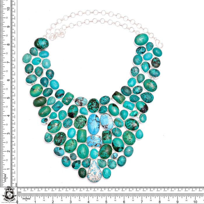 Gotta Have this! Sleeping Beauty Kingman Royston Turquoise Genuine Gemstone Necklace BNC18