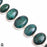 Green Galore! Sakota Mined Emerald Genuine Gemstone Silver Bracelet B4638