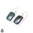 Emerald Dangle & Drop Earrings 925 Solid (Nickel Free) Sterling Silver Earrings WHOLESALE price / Made in Canada Minimalist Earrings ER5