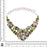 Ocean Poppy Jasper Peridot Necklace Bracelet Dangle Earrings SET1156