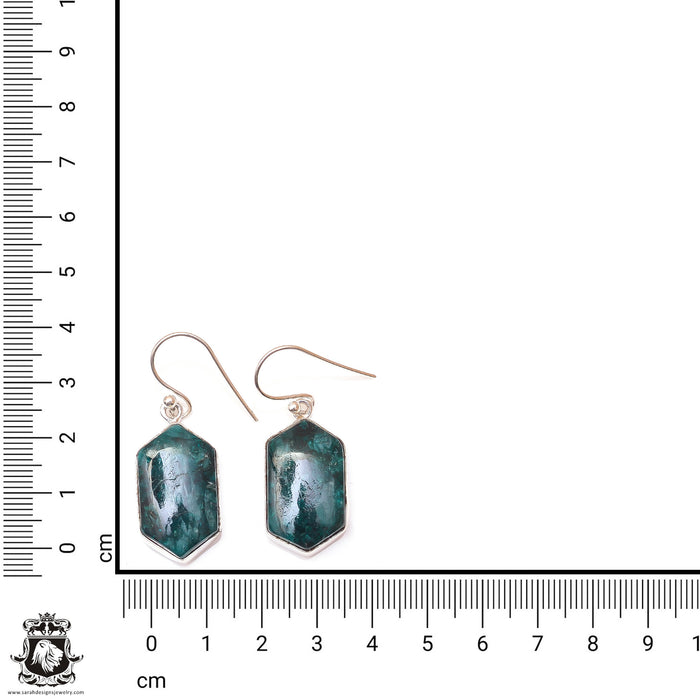 Emerald Dangle & Drop Earrings 925 Solid (Nickel Free) Sterling Silver Earrings WHOLESALE price / Made in Canada Minimalist Earrings ER6