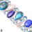 Candelaria Turquoise Lapis Silver Earrings Bracelet Necklace Set SET1211