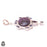 AAA+ Supreme Grade Charoite Pendant & 3MM Italian Chain P9718