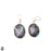 Blue Moon Turquoise Coral Lapis Silver Earrings Bracelet Necklace Set SET1205