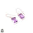 Amethyst Dangle & Drop Earrings 925 Solid (Nickel Free) Sterling Silver Earrings WHOLESALE price / Made in Canada Minimalist Earrings ER19