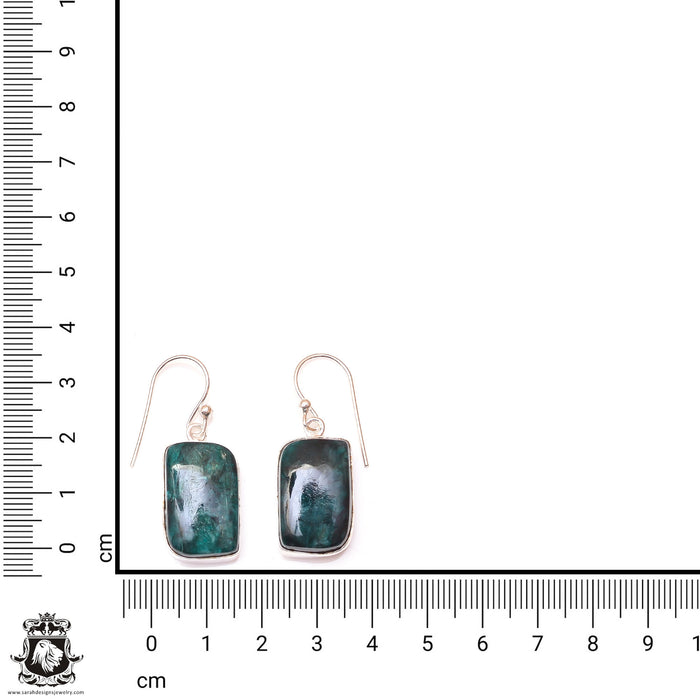 Emerald Dangle & Drop Earrings 925 Solid (Nickel Free) Sterling Silver Earrings WHOLESALE price / Made in Canada Minimalist Earrings ER5