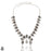 Tourmalated Tourmalinated Quartz Squash Blossom Statement Necklace BN3