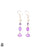 Super 7 Trapiche Amethyst Auralite Silver Earrings Bracelet Necklace Set SET1170