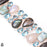 Larimar Labradorite Aquamarine Silver Earrings Bracelet Necklace Set SET1235