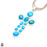 Turquoise Cross Pendant & Chain P9505