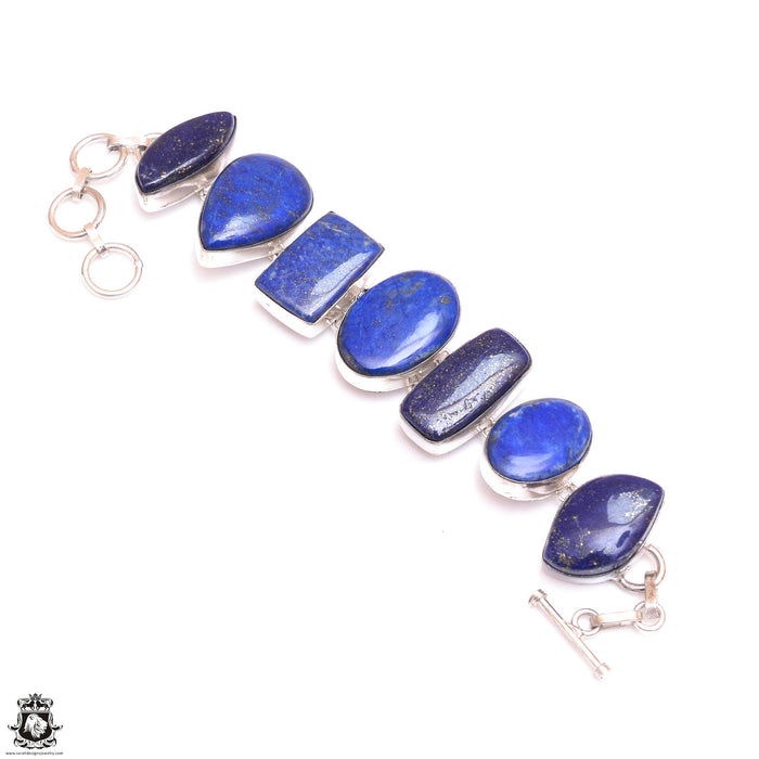 Grab This! Lapis Lazuli Genuine Gemstone Bracelet B4572