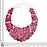EXOTIC Flare! Kashmir Ruby Genuine Gemstone Necklace BNC15