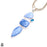 3 Inch Owyhee Opal Pendant & Chain P9458