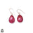 Ruby Dangle & Drop Earrings 925 Solid (Nickel Free) Sterling Silver Earrings WHOLESALE price / Made in Canada Minimalist Earrings ER2