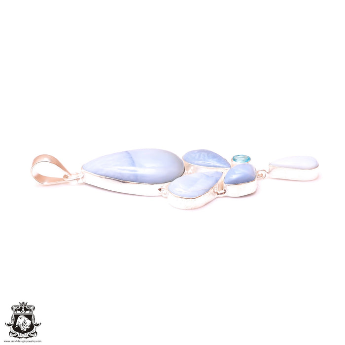 Owyhee Opal Pendant & 3MM Italian Chain P9853