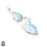 Larimar Pearl Aquamarine Pendant & FREE 3MM Italian Chain P9563