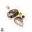 Australian Moss Prehnite Pendant & 3MM Italian Chain P9969