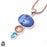 Owyhee Opal Rutile Quartz Aquamarine Pendant & 3MM Italian Chain P9989