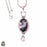 Lilac Lepidolite Pendant & 3MM Italian Chain P9726