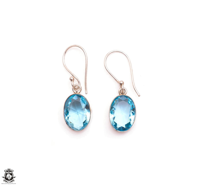 Lapis Coral Blue Topaz Turquoise Bracelet Necklace Earrings SET1119